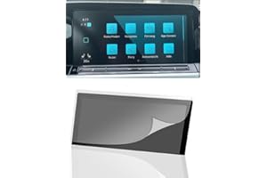 DISSKIN® Displayschutzfolie für Volkswagen Discover Media & Pro Display - selbstheilend durch Wärme, Matt, antibakterielle Beschichtung, Anti-Fingerabdruck (Kompatibel zu VW Golf 8)