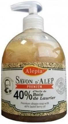 Savon d'Alep Liquide Premium 40% Laurier