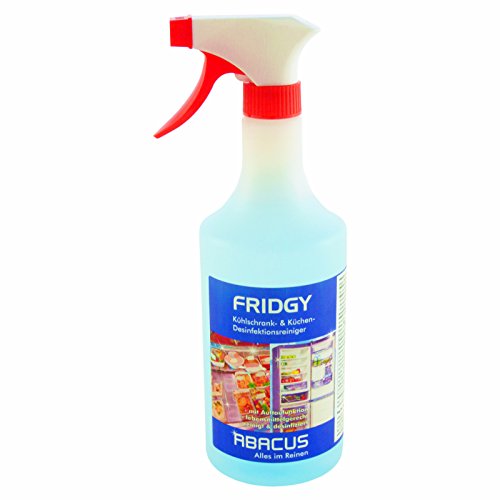 Preisvergleich Produktbild FRIDGY 750 ml (4043) - Desinfektionsreiniger Kühlschrank Küche Kühlbox Gefrierschrank Klimageräte Mikrowelle Küchenschränke Mülleimer Kühltheken Verkaufstheken Theken Reiniger Desinfektion - ABACUS