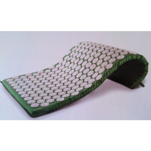 Preisvergleich Produktbild colourliving Vitalmatte grün Akupressurmatte 74x43cm Yogamatte Massage Matte