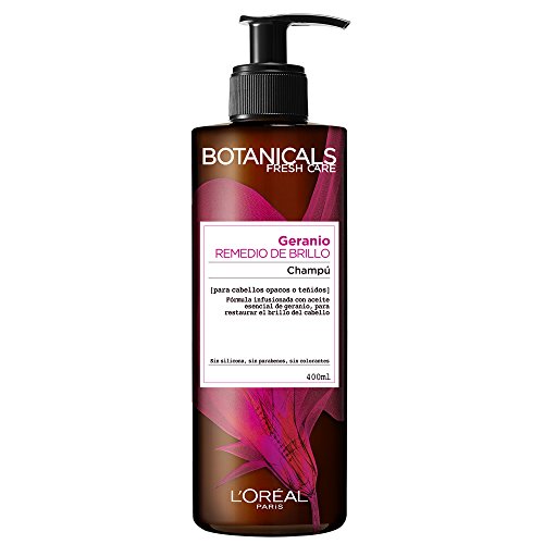 L'Oreal Paris Botanicals Champú Botanicals Remedio de Brillo para Cabellos Opacos o Teñidos - 400 ml