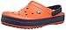 Produktbild Crocs Unisex-Erwachsene Crocband Clog, Tangerine/Navy, 39.5 EU Herren / 40 EU damen