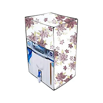 JM Homefurnishings waterproof and dustproof Printed Water Purifier cover for Kent Ace Mineral 7-Litre 60-Watt RO+UV+UF (Floral Print)