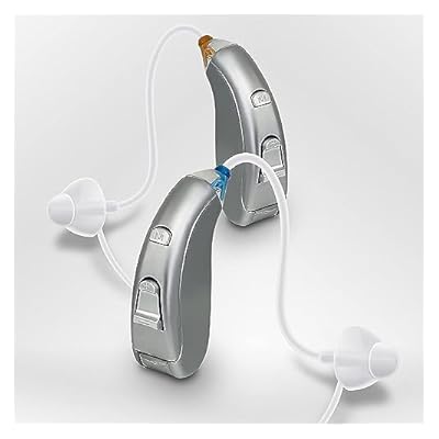 Delmicure 702 sound device with batteries for seniors, BTE device with adjustable volume and mode