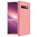 Produktbild Für Samsung Galaxy S10/S10e Hülle Schutzhülle Handyhülle Überzug 3 in 1 Hardcase Case Cover Anti-Rutsch TPU Tasche Cover Smartphone Spiegel HD Silikon Durchsichtige (S10e, G)