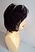 Deluxe Cruella Deville Voluminous Black & White Mid Length Bob Costume Wig