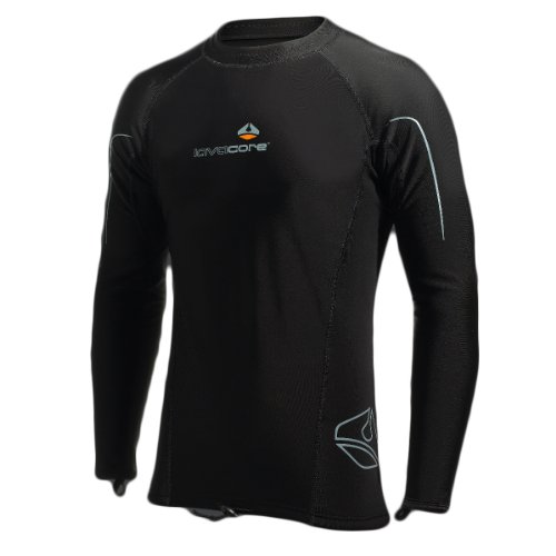 LavacoreMen's Long-Sleeve Shirt Small - for Scuba, Snorkeling, and Water Sports