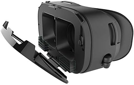 AUHRE Adjustable Lens Virtual Reality Glasses VR 3D Headset Compatible with All Screen 4.5-6.0 Inch Smartphones Play Your Best Mobile Games and Panoramic Movies Give it to Friends and Family
