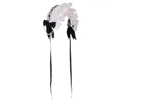 COSDREAMER Copricapo da ragazza Lolita Copricapo da cameriera Cosplay Copricapo da fiore in pizzo