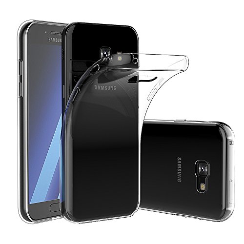 Samsung Galaxy A5 2017 Hülle, Elekin [Liquid Crystal] Soft Flex Silikon Transparent Ultra Dünn Bumper-Style Handyhülle TPU Durchsichtige Schutzhülle für Samsung Galaxy A5 2017 [5,2 Zoll] Case Cover