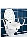 Produktbild 3 in1 Toilettensitzerhöhung mit Armlehnen und Deckel Einheitsgröße weiß