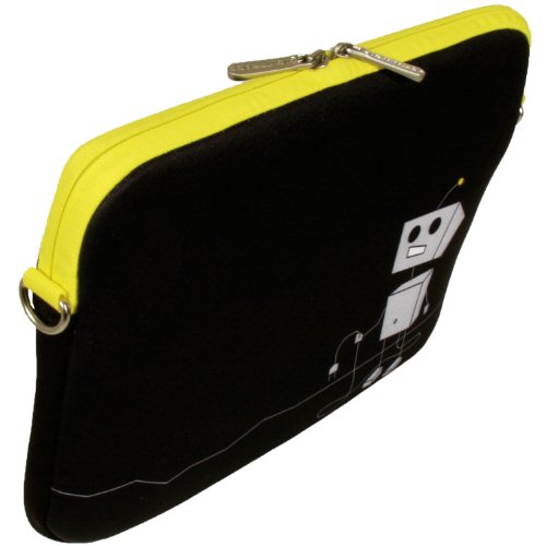 Digittrade LS156-10 Peppy Love Designer Schutzhülle für Laptops und Tablets mit einer Bildschirmdiagonale von 25,9 cm (10,2 Zoll) schwarz-weiß - 9