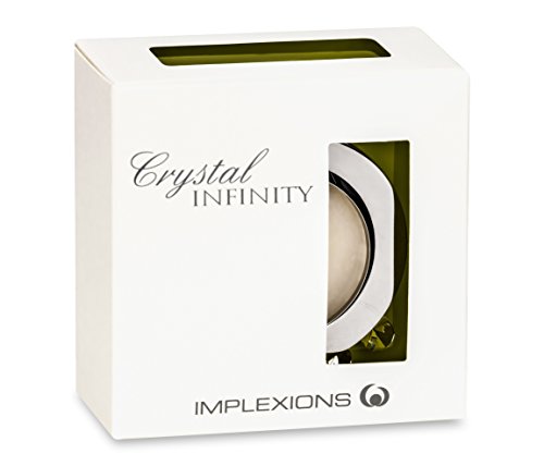 Moderner Teelichthalter Simply 2 mit SWAROVSKI ELEMENTS Kristallen – Tischdeko (lemon) - 5