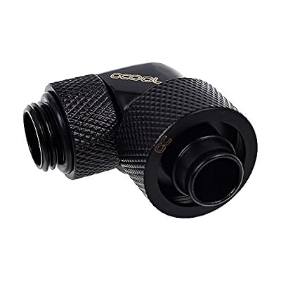 Alphacool 17236 connecteur pour tuyau laiton noir 1Pezzo (les) Raccord et adaptateur pour tube
