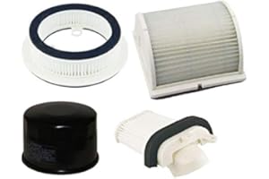 E-BIKERS KIT FILTRES COMPLET HUILE AIR COMPATIBLES YAMAHA TMAX 500 T-MAX 2001 2002 2003 2004 2005 2006 2007