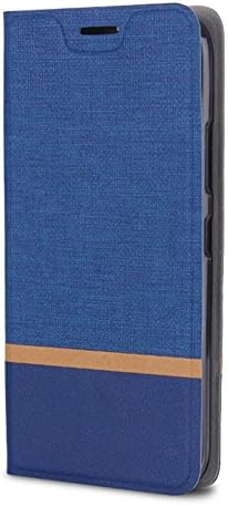 HTC Desire 10Pro Case - Luxury Slim PU Leather Flip Protective Magnetic Wallet Cover Case for HTC Desire 10 Pro with Stand Feature - Blue