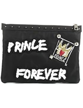 Dolce E Gabbana Herren BP2262AM47780999 Schwarz Polyamid Clutch