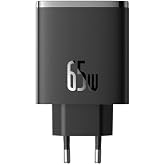Baseus Cube Pro 2C+U 65W Şarj Cihazı-Siyah