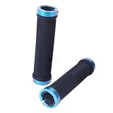 Generic - Puños para bicicleta de montaña Black and Blue