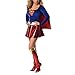Produktbild Superwoman Kostüm Supergirl Superheld Damenkostüm Fasching Karneval S 34/36 Outfit Verkleidung Damen Frauen