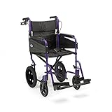 Patterson Medical Days Escape Lite Aluminium Wheelchair,  Purple - Narrow