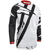 Axo Camiseta motion 4, XXL, blanco/negro/rojo