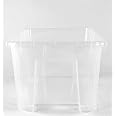 IKEA Samla Box 11 Liter Aufbewahrungsbox, Plastik, Transparant, 28 x 39 x 14 cm