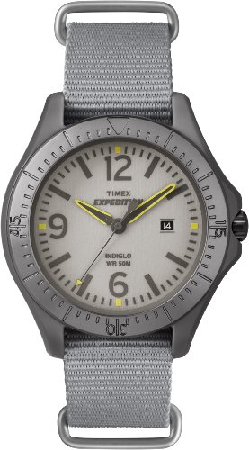 Timex Herren-Armbanduhr XL Expedition Analog Quarz Nylon T499314E