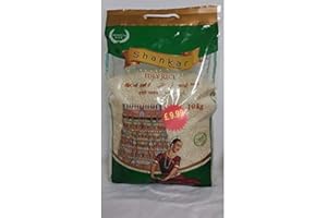 GANARIC Shankar Idli Rice, No Cholesterol, No Fats or Saturated Fats, Healthiest Protein Packed ,10 Kg - Price Mark £ 9.99