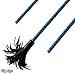 Produktbild MyStyx Klassische Blumen-Stick-Set mit Gummi Schwarzer Blume Enden - Motiv Blau und Weiß - - Komplett mit Steuerknüppeln und Klettband