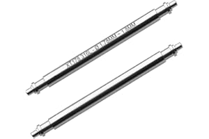 masar 6 à 44mm Premium Ø 1.78mm / 2.0mm / 2.5mm - INOX 316L - Barrettes à Ressort pour Bracelets de Montre – Haute Horlogerie – 2 Pcs ou 4 Pcs - (Lire la Description)