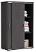 Produktbild Wäscheschrank braun 2 Türen B 68 H 106 cm Schrank Schiebetürenschrank Holzschrank Kinderzimmer Jugendzimmer Schlafzimmer Kleiderschrank
