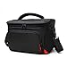 Produktbild LHJ Professionelle Kamera-Rucksack-Messenger-Tasche Multi-spec 1 Kamera + 3 Objektive Regenschutz!,Black,34 * 21 * 22cm