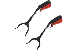 2 stycken griptång för seniorer och barn, 30 cm gripare för att plocka upp avfall, soptång gripstöd för hushåll och trädgård, halkfri sophandtag grepparm, lätt soptång grepptång