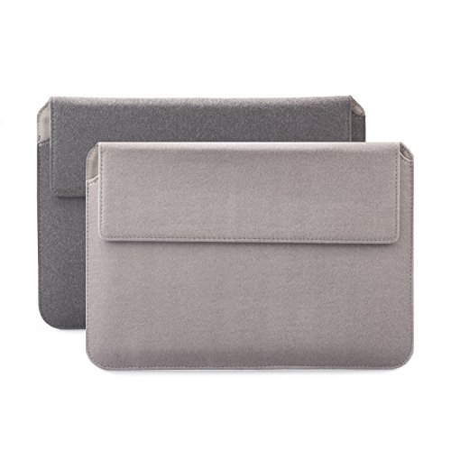 Apple iPad Air 2 Case | Samsung Galaxy Tab S3 und S2 9.7 Tasche | passend für 8.0 bis 10.1 Zoll Tablets | Sheep Optik taupe | iCues Piquante Etui | weitere Leder-Imitat – und Farbvarianten verfügbar | universelle Schutz-Hülle mit Geschenk-Box - 8