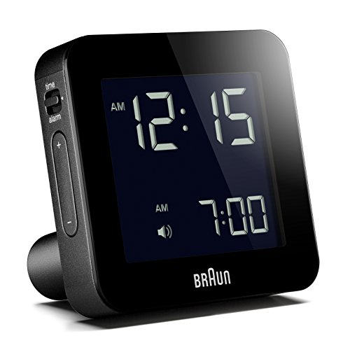 Braun-Reisewecker, LED, Quartzwerk BNC009BK - 2