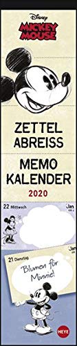 Preisvergleich Produktbild Mickey Mouse Zettel-Abreiß-Memo-Kalender Kalender 2020
