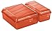 Produktbild Rotho Funbox Twin Vesperdose, Kunststoff (BPA-frei), rot, 1.05 Liter + 0.55 Liter (22 x 16,5 x 7 cm)