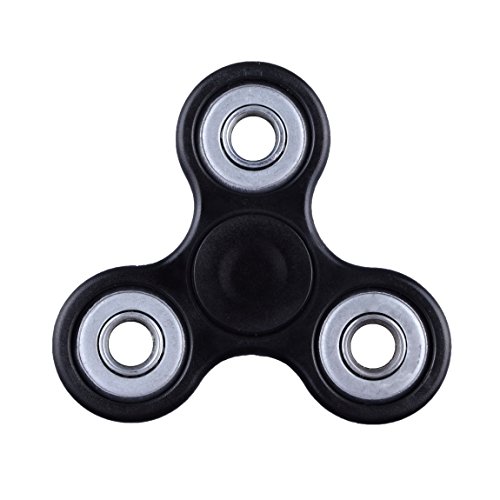 Tri Fidget Hand Spinner Toy, Stress Relief Toy EDC Fidget Spinner Ultra Durable High Speed Bearing Fidget Finger Toy, Great for Fidgeters /ADD / ADHD / Anxiety / Autism Adult and Children, Black Tri Fidget Hand Spinner Toy, Stress Relief Toy EDC Fidget Spinner Ultra Durable High Speed Bearing Fidget Finger Toy, Great for Fidgeters /ADD / ADHD / Anxiety / Autism Adult and Children, Black