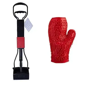 Goofy Tails Foldable Scooper with Rubber Bath Glove