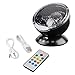 Produktbild LJFG LED Nachtlicht Sternenhimmel Ocean Wave Projektor Aurora Cosmos Star Luminaria Neuheit Lampe Nachtlicht Illusion Für Baby Kinder Geschenk,Black