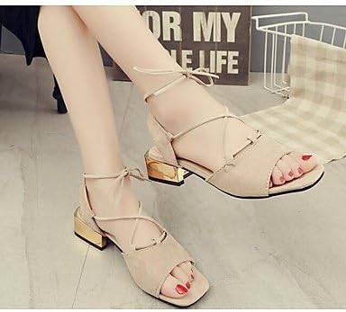 RTRY Women'S Sandals Comfort Pu Summer Casual Comfort Ruby White Flat Beige Us4-4.5 / Eu34 / Uk2-2.5 / Cn33