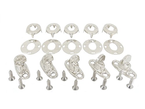 Brand: Ossian BPS A4 895-897 R00 Kit de Torniquetes de Giro 8mm de Acero Inoxidable Marino 316 (5 Sets)