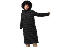 Regatta Wyściełany płaszcz Kobiety Longline Wyściełana kurtka z kapturem (1 w zestawie)