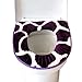 Produktbild 2pcs Plush Toilettensitz, Toilettensitz-Abdeckung wasserdicht und warm, 43cm*36cm lila