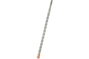 Meccion SDS Plus Hammerbohrer 16mm x 350mm, Professionell Betonbohrer mit 4 Hartmetall Schneiden, Ideal zum Bohren in Stein, Beton, Naturstein, Ziegelmauer
