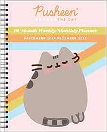 Pusheen Christmas 2022 Pusheen 16-Month 2021–2022 Monthly/Weekly Planner Calendar: Amazon.co.uk:  Belton, Claire: 9781524863876: Books