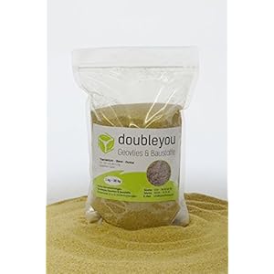 Terrariensand 0,4 - 0,8 mm dunkel - aus Deutschland - (25 kg)