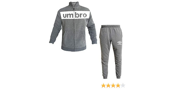 Umbro Tuta Bambino Ragazzo Full Zip Felpata Nuova Collezione Art.65001 :  Amazon.it: Abbigliamento