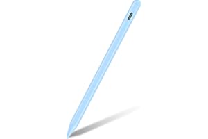 SENKUTA Pencil 2a Generación, Carga Rápida en 10 Minutos Lápiz iPad con Rechazo de Palma, Precisión Milimétrica, Sensibilidad de Inclinación, Conexión Magnética Pencil para iPad 2018-2024